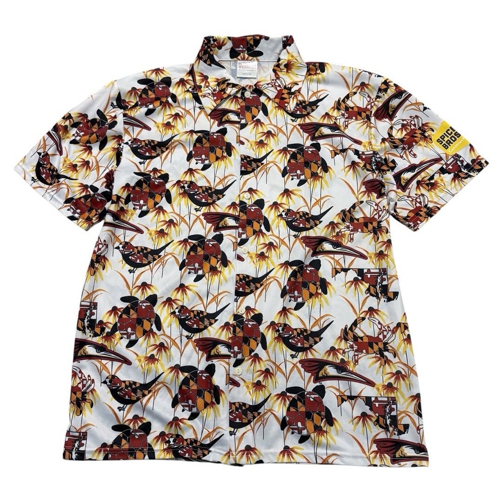 Promotional Adventures Maryland Theme Hawaiian Shirt